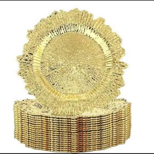 Gold Chargers