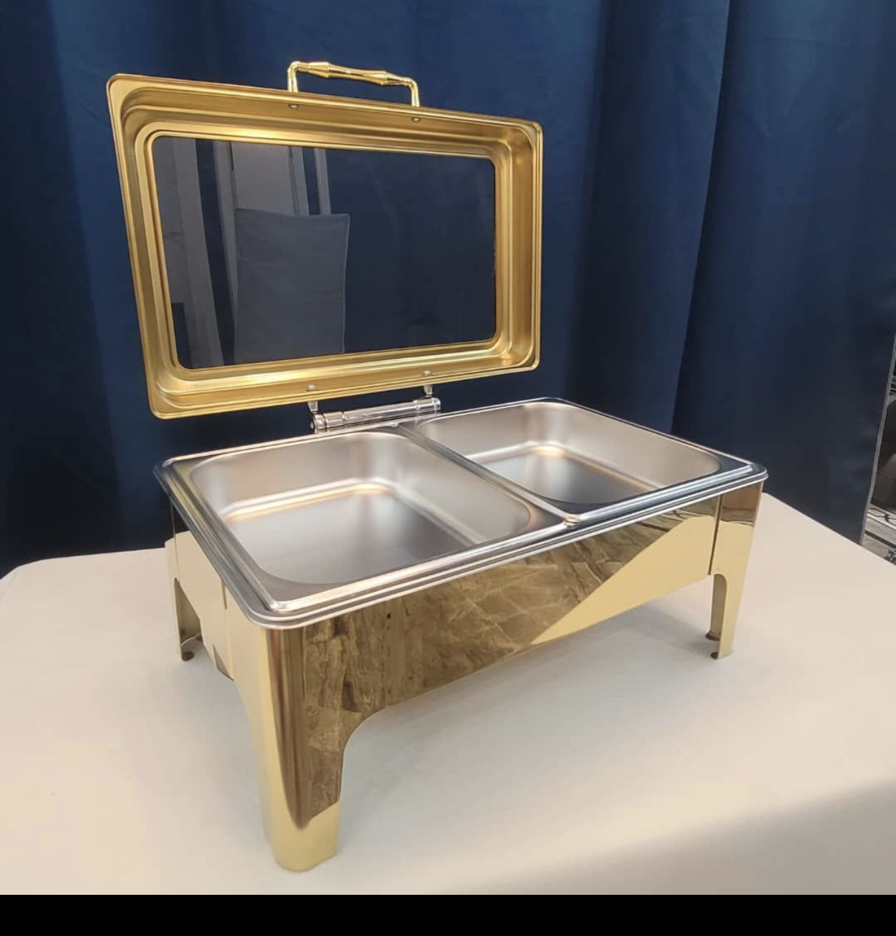 Gold Square Dish