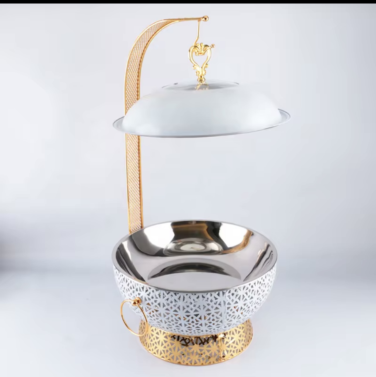 White Buffet Dish