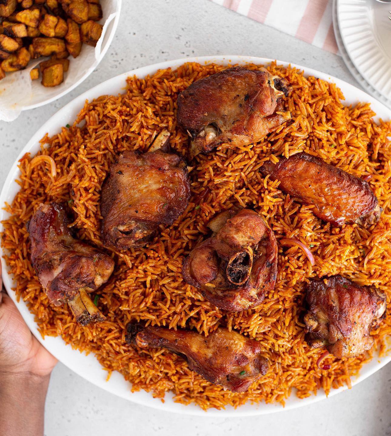 Jollof and Peppered Turkey