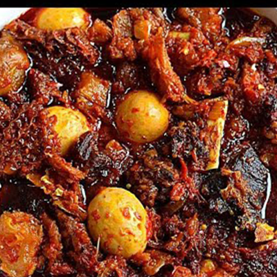 Aganyin with ponmo